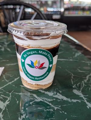 Graham Cracker at Lotus Vegan Restaurant in Pinellas Park