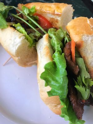 Aulac Sub (Banh Mi)  at Lotus Vegan Restaurant in Pinellas Park