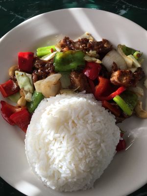Kung Poa Nugget at Lotus Vegan Restaurant in Pinellas Park
