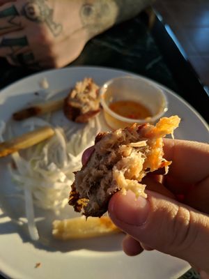 The most amazing hand crafted seitan ive ever had at Lotus Vegan Restaurant in Pinellas Park