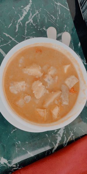 Coconut curry at Lotus Vegan Restaurant in Pinellas Park