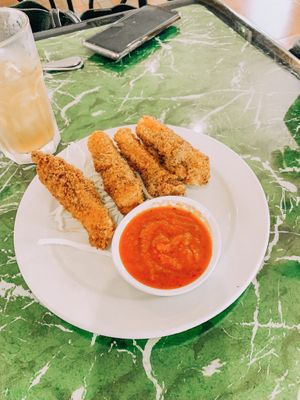 Cheeze sticks at Lotus Vegan Restaurant in Pinellas Park