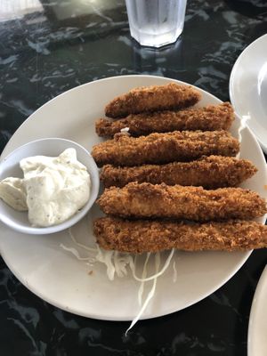 Wings, deep fried unhealthy appetizer at Lotus Vegan Restaurant in Pinellas Park