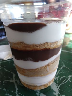 Graham Cracker Dessert at Lotus Vegan Restaurant in Pinellas Park