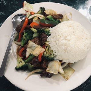 Pepper Steak at Lotus Vegan Restaurant in Pinellas Park