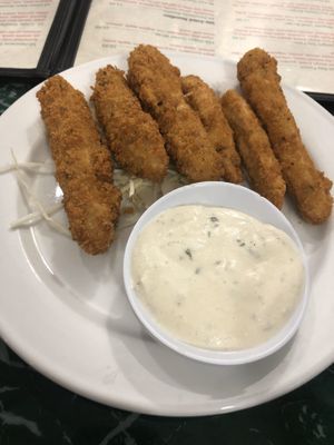 Vegan nuggets at Lotus Vegan Restaurant in Pinellas Park