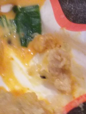 Close up of the soy - too small for the fork test at Yuzu Street Food in Pocklington