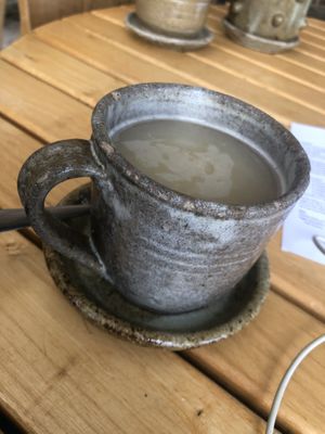 Lemon and Ginger Tea  at Indabo Cafe in Kigali