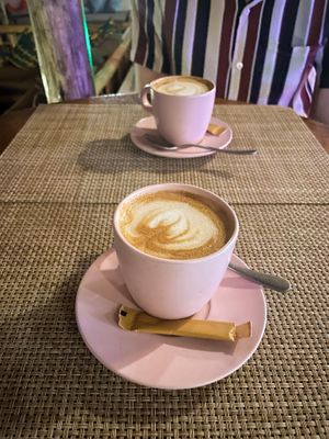 Soja cappuccino   at Hello Capitano Zanzibar in Zanzibar