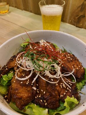 カルビ丼  at TU CASA - Zero waste & Plant based トゥ・カサ in Kyoto