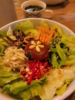 Spicy Bibimbap at TU CASA - Zero waste & Plant based トゥ・カサ in Kyoto