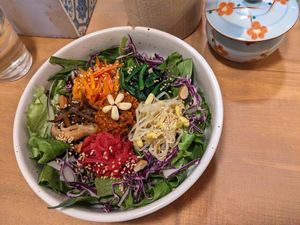 Bibimbab at TU CASA - Zero waste & Plant based トゥ・カサ in Kyoto