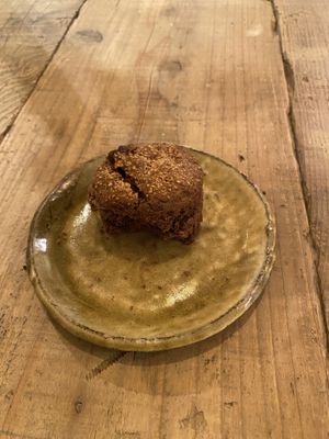 double chocolate scone  at TU CASA - Zero waste & Plant based トゥ・カサ in Kyoto