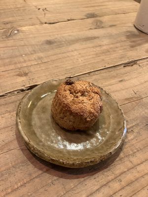 chocolate chip scone  at TU CASA - Zero waste & Plant based トゥ・カサ in Kyoto