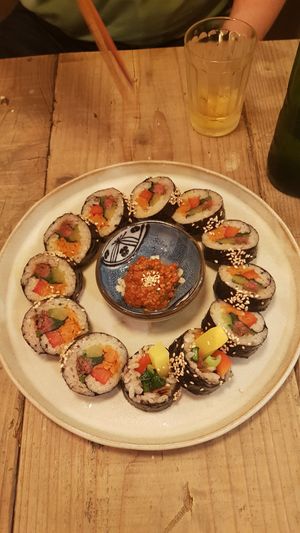 Kimbap at TU CASA - Zero waste & Plant based トゥ・カサ in Kyoto