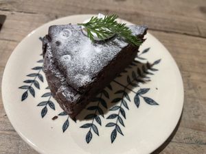 Chocolate cake   at TU CASA - Zero waste & Plant based トゥ・カサ in Kyoto