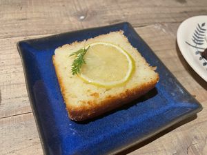 DELICIOUS lemon pound cake  at TU CASA - Zero waste & Plant based トゥ・カサ in Kyoto