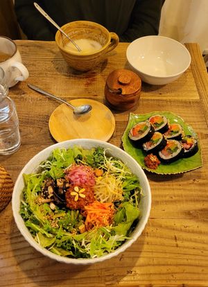 Very hearty and tasty #Veganuary at TU CASA - Zero waste & Plant based トゥ・カサ in Kyoto