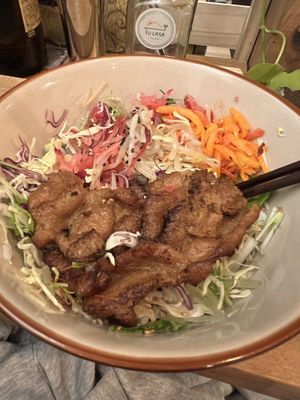 Vegan bbq bowl  at TU CASA - Zero waste & Plant based トゥ・カサ in Kyoto