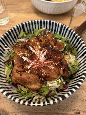 BBQ soy meat bowl  at TU CASA - Zero waste & Plant based トゥ・カサ in Kyoto