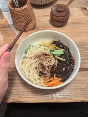 Bean noodles   at TU CASA - Zero waste & Plant based トゥ・カサ in Kyoto