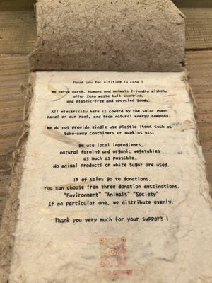   at TU CASA - Zero waste & Plant based トゥ・カサ in Kyoto