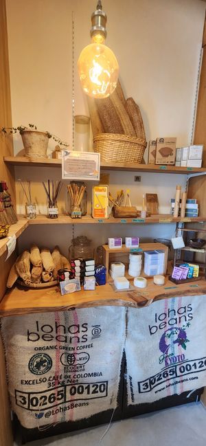 Eco products at TU CASA - Zero waste & Plant based トゥ・カサ in Kyoto