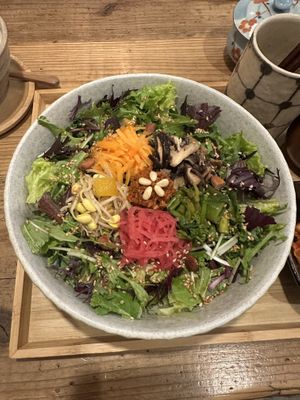 Delicious bibimbap   at TU CASA - Zero waste & Plant based トゥ・カサ in Kyoto