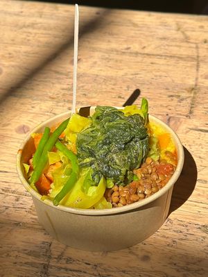 Regular vegan combo   at Addis Taste in South East London