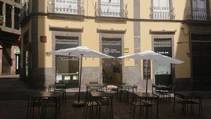 Restaurant from outside at Burger Mel - La Marina in Tenerife
