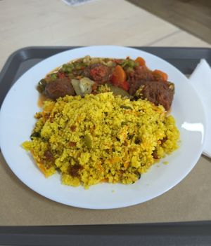 Cuscús con albóndigas at Burger Mel - La Marina in Tenerife