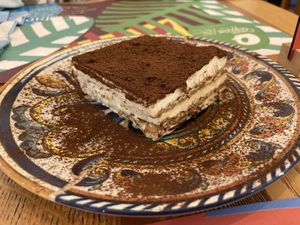 Vegan tiramisù 😍  at Capperi che Pizza in Milan