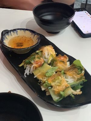 Fresh spring rolls  at Be Chay Vegetarian in Da Nang