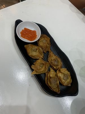 Fried wontons  at Be Chay Vegetarian in Da Nang