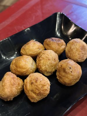 Fried fish ball (20k VND)  at Be Chay Vegetarian in Da Nang