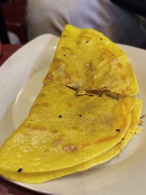 Dalat grilled rice paper mix (15k VND)  at Be Chay Vegetarian in Da Nang