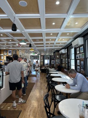 Inside  at Muddy Waters Cafe in New London