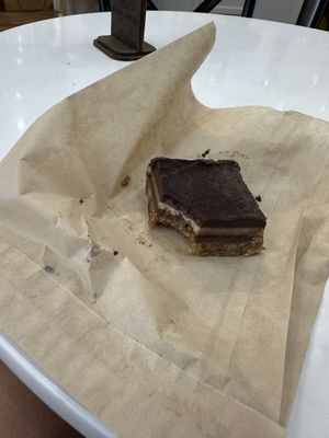 Vegan tiramisu   at Muddy Waters Cafe in New London