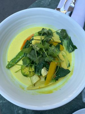 Veggie curry at Mon Square in Paris