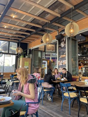   at Joy Cafe and Bakery in Skopje
