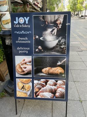   at Joy Cafe and Bakery in Skopje