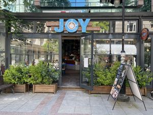   at Joy Cafe and Bakery in Skopje