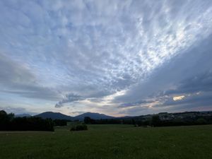 Behind the restaurant   at SEINZ - Wisdom Resort - Seminarhaus-Biohotel-Heilzentrum in Bad Kohlgrub