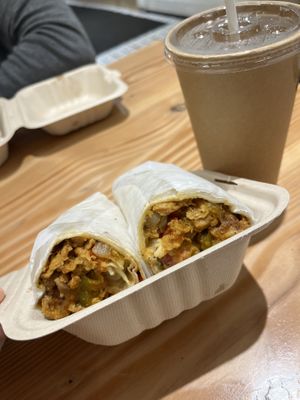 Shwama  at Vegan Grill - Upper East Side in New York City