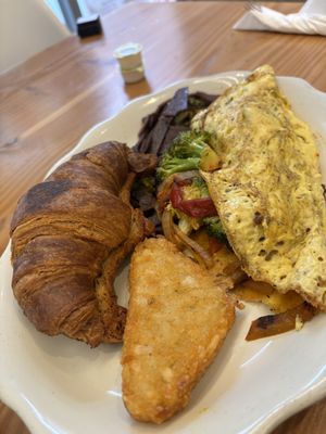 Omelette   at Vegan Grill - Upper East Side in New York City