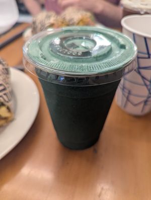 green smoothie (forget what this was called) at Vegan Grill - Upper East Side in New York City