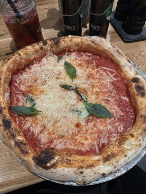 Vegan Margherita   at BiancoRosso in Speyer