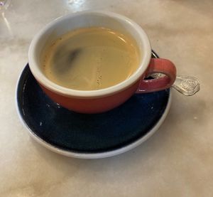 Americano at Devotions Café in Paris