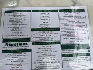   at Devotions Café in Paris