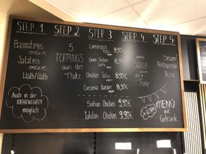 Menu  at Áro in Ochtrup